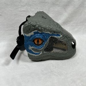 Jurassic World Blue Raptor Mask With Sound Effects New Batteries Installed